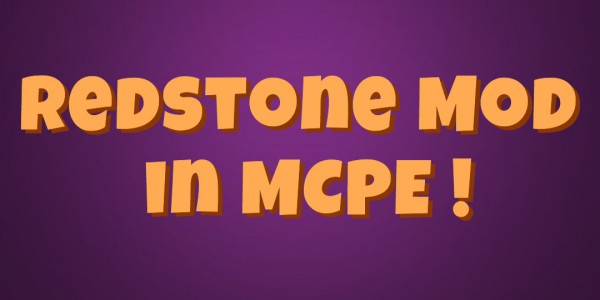 Mod redstone sur MCPE? Oui sa existe !